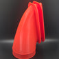 Angled Tent Heater Duct Pass-Through Adapter Port