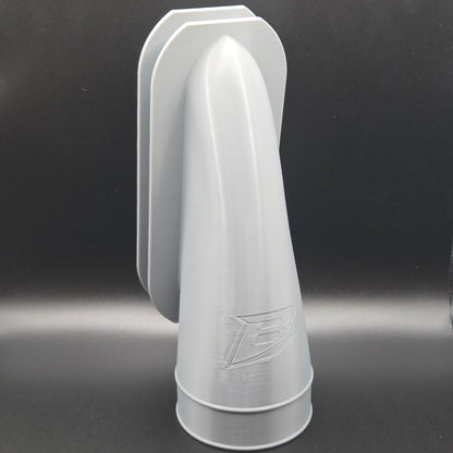 Angled Tent Heater Duct Pass-Through Adapter Port