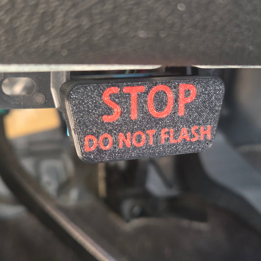 OBD2 Port Cover – STOP DO NOT FLASH